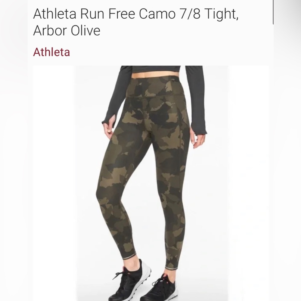 Athleta Run Free 7/8 Tight, SIZE M